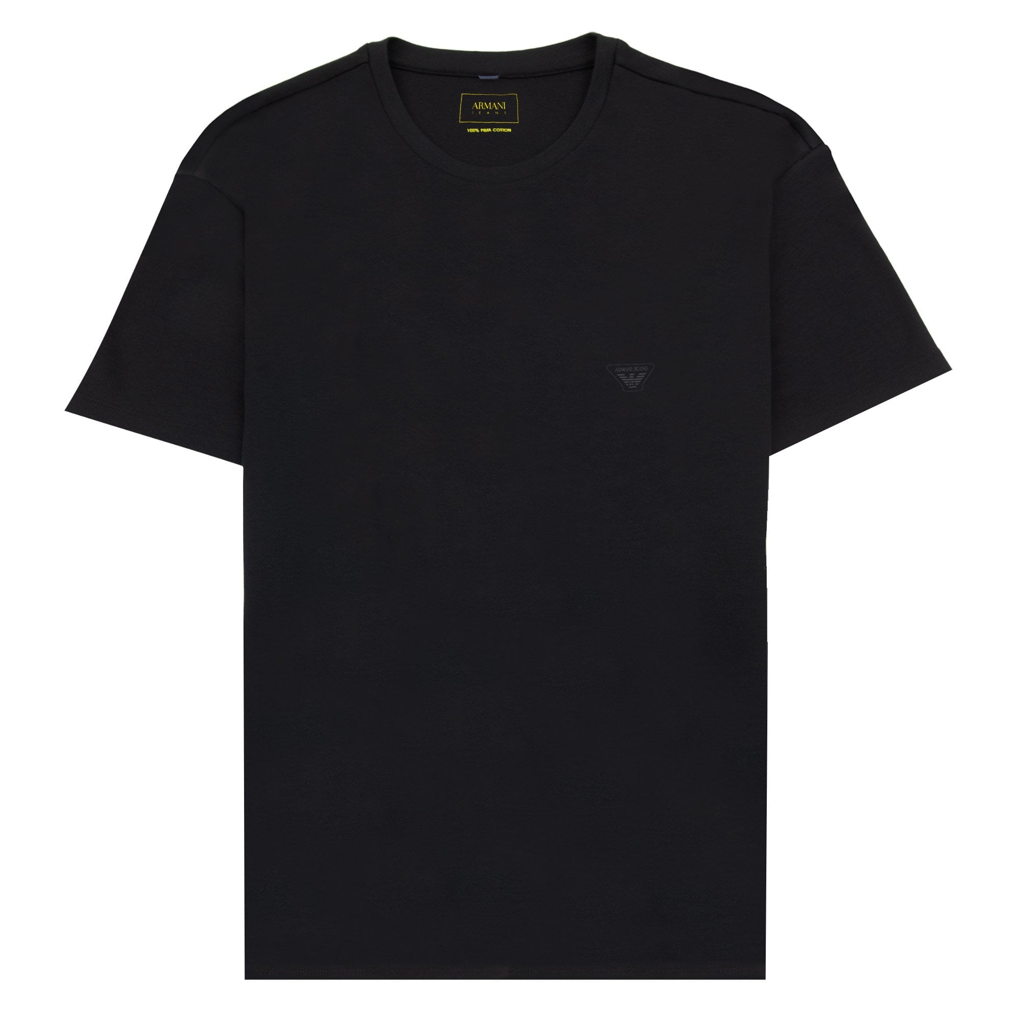 Armani Jeans Eagle Logo T Shirt Black