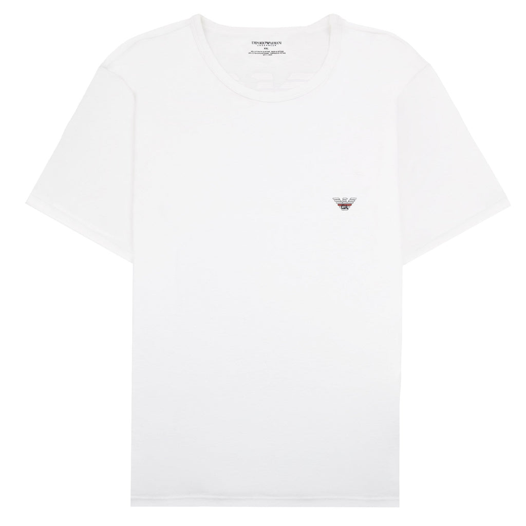 Emporio Armani Ea Underwear Back Logo Tee White