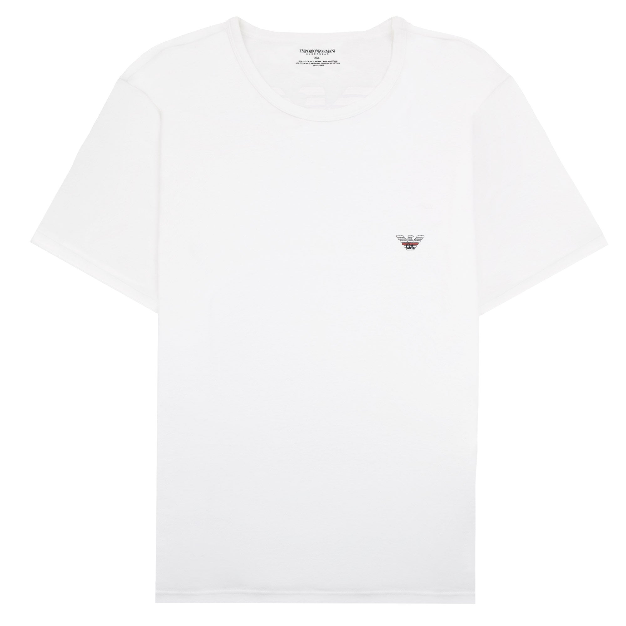 Emporio Armani Ea Underwear Back Logo Tee White