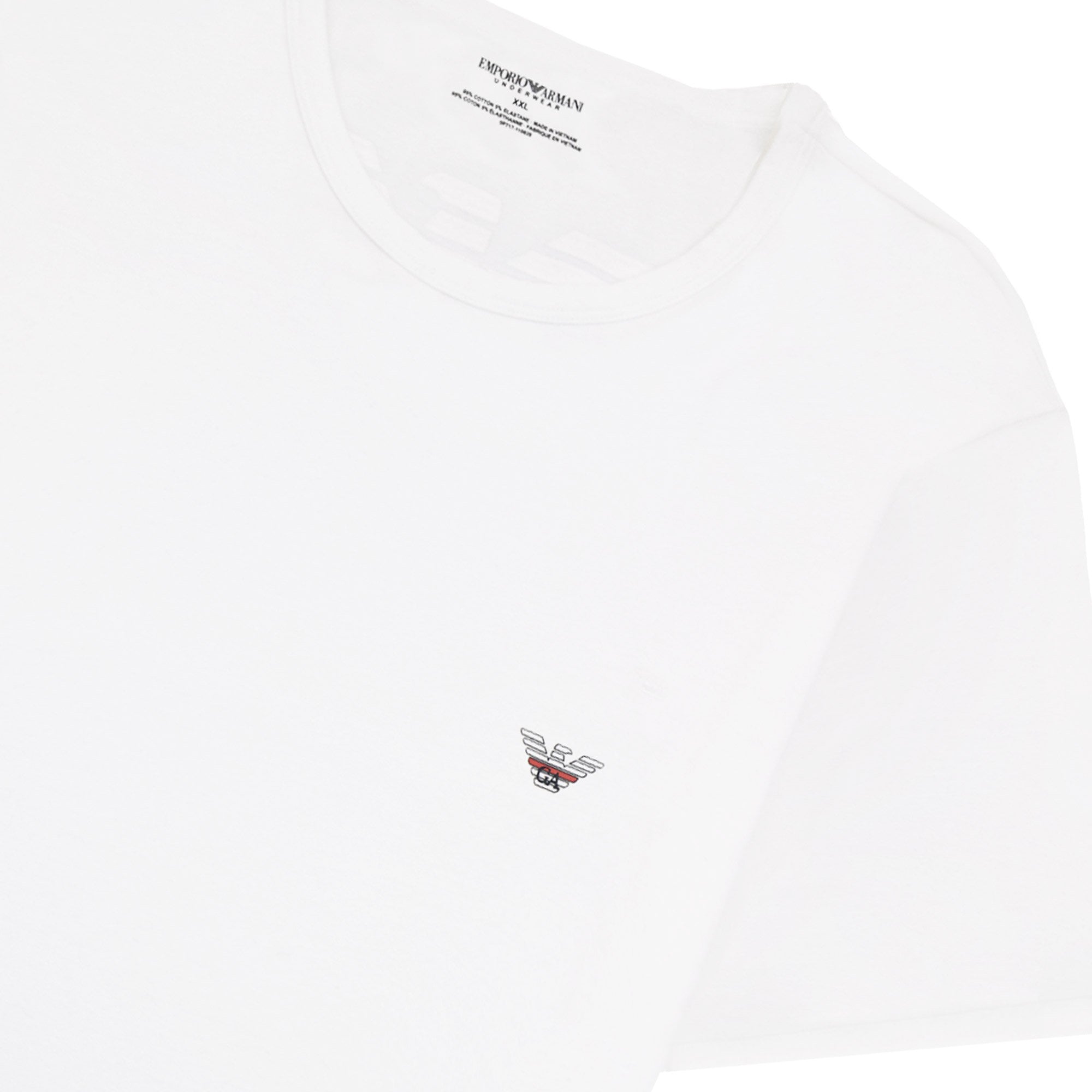 Emporio Armani Ea Underwear Back Logo Tee White