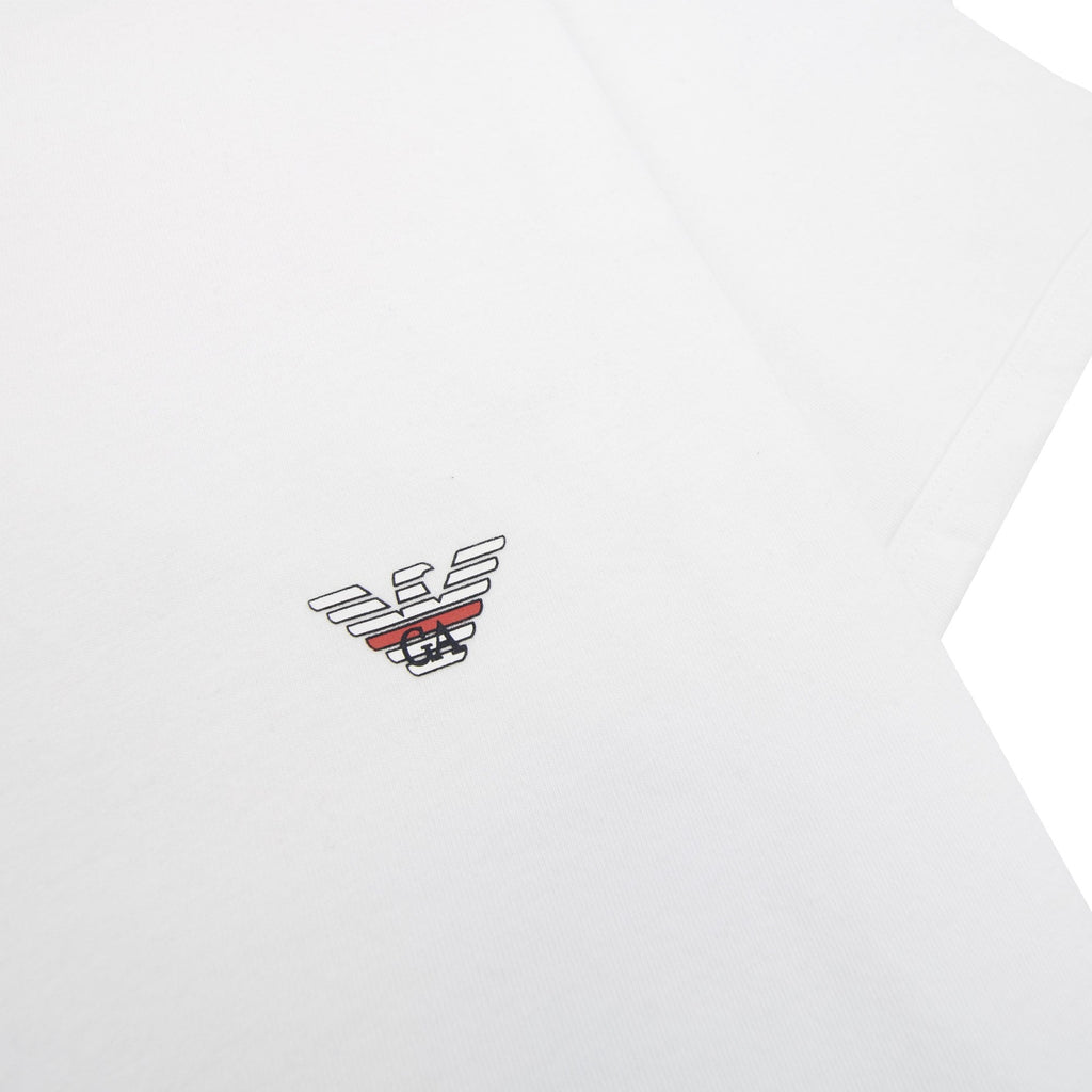 Emporio Armani Ea Underwear Back Logo Tee White