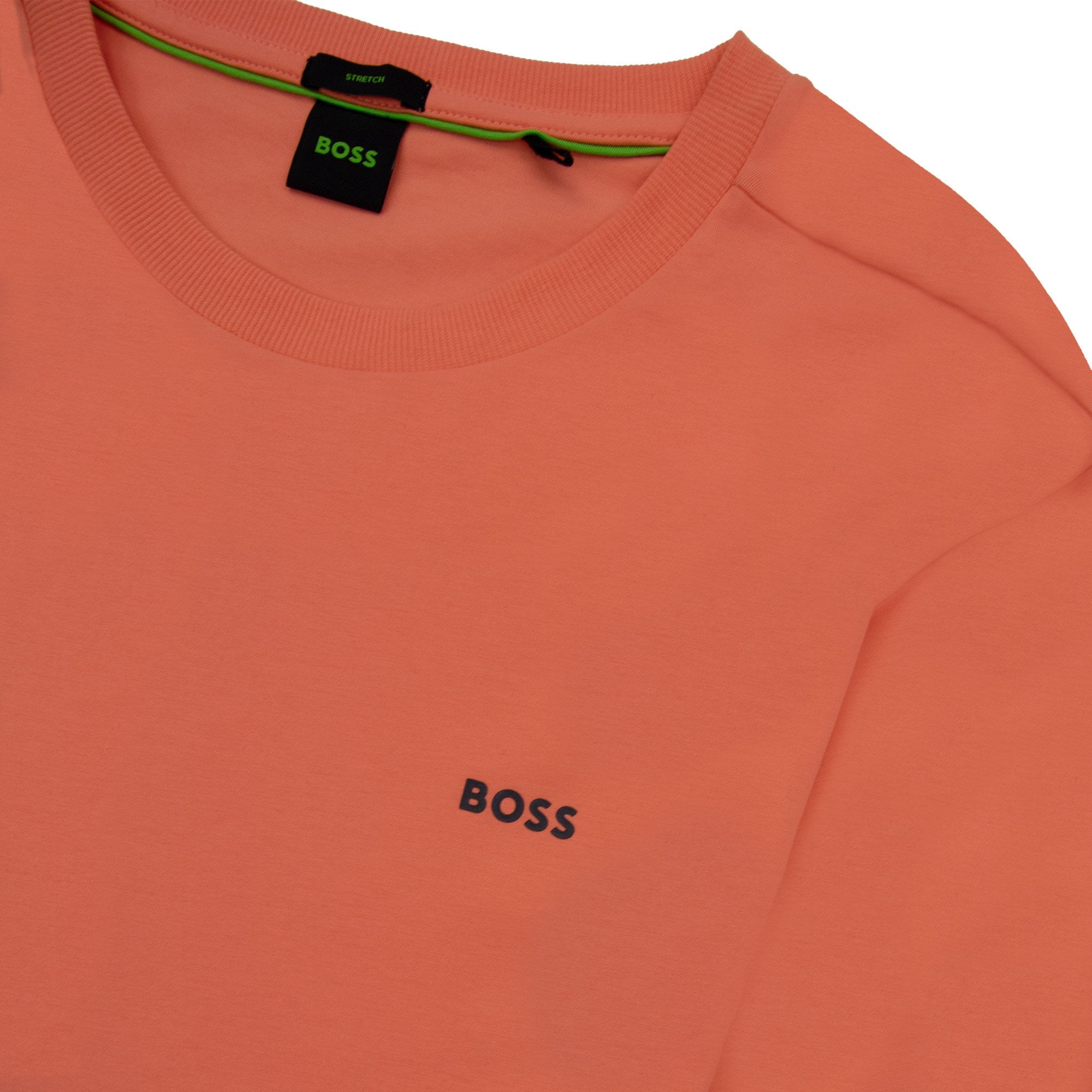Hugo Boss Tee Contrast Logo T Shirt Orange 650