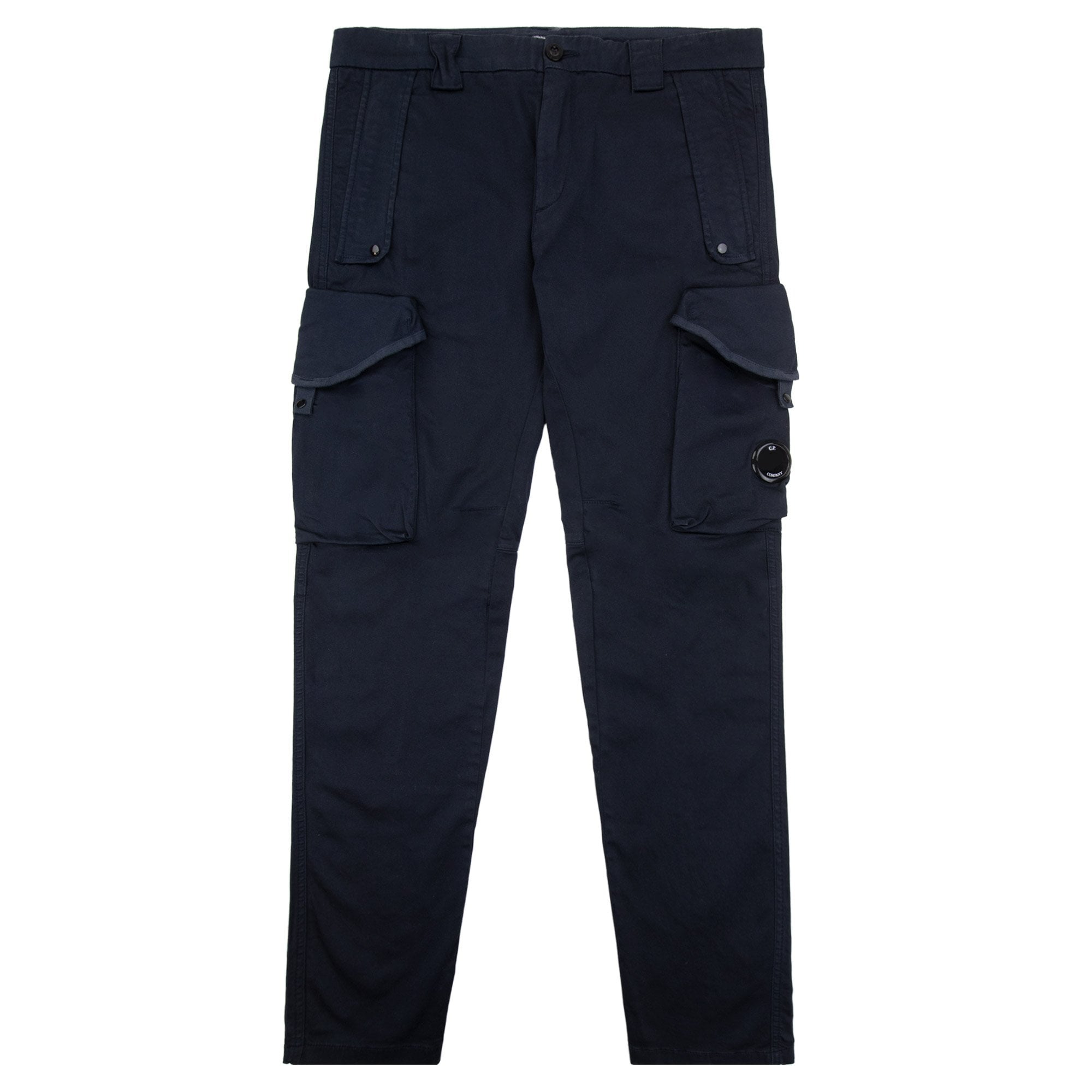 Cp Company Stretch Garment-dyed Utility Cargo Pants Navy 888