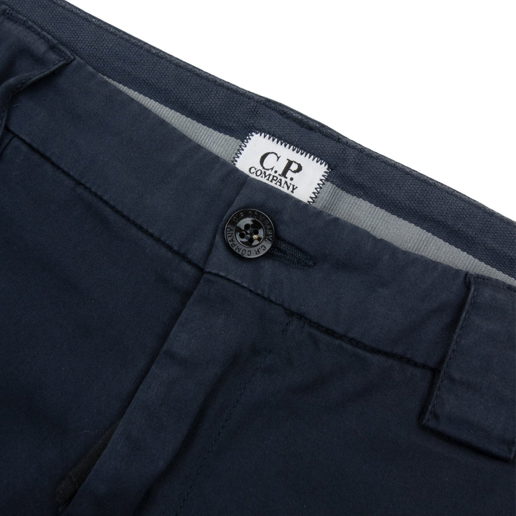 Cp Company Stretch Garment-dyed Utility Cargo Pants Navy 888