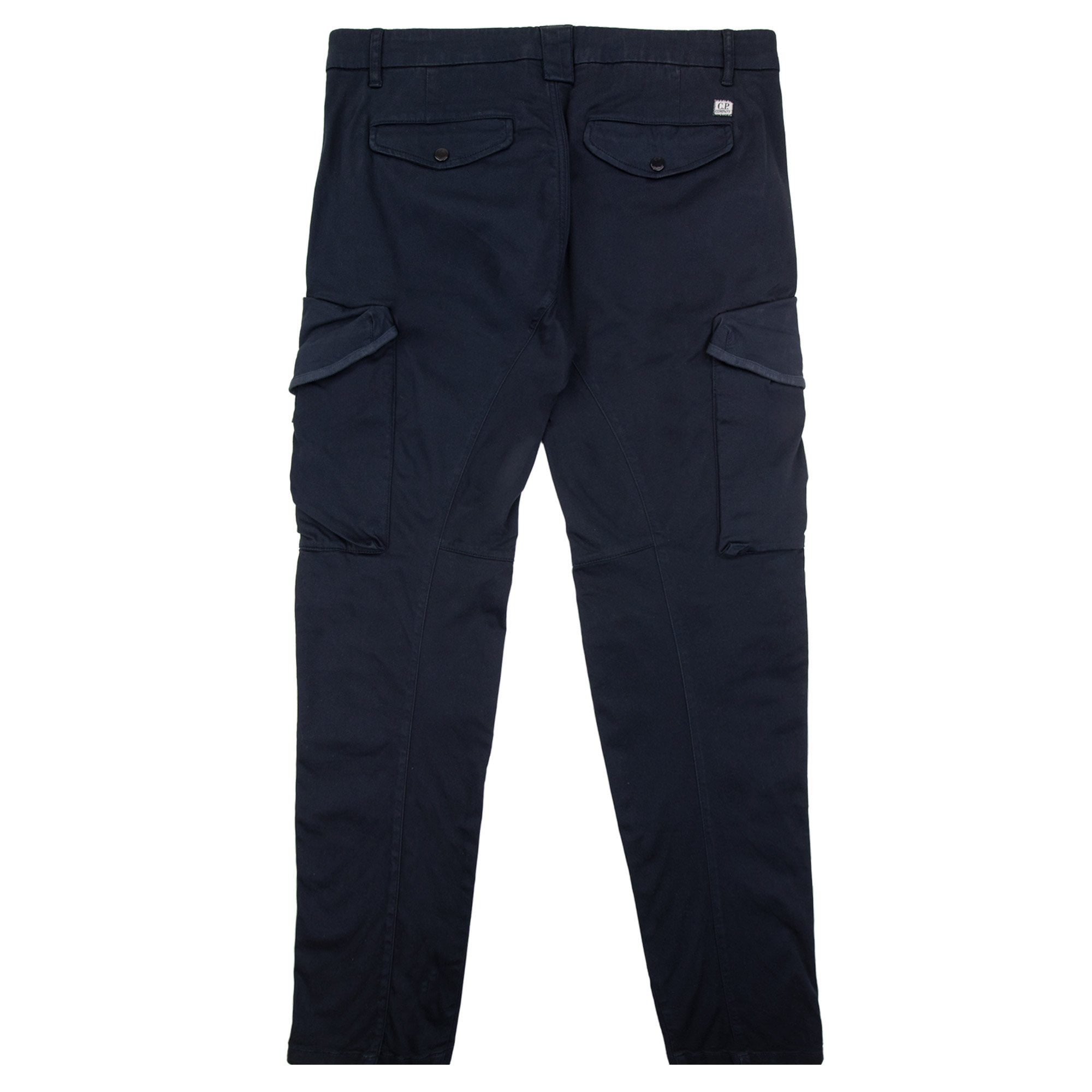 Cp Company Stretch Garment-dyed Utility Cargo Pants Navy 888