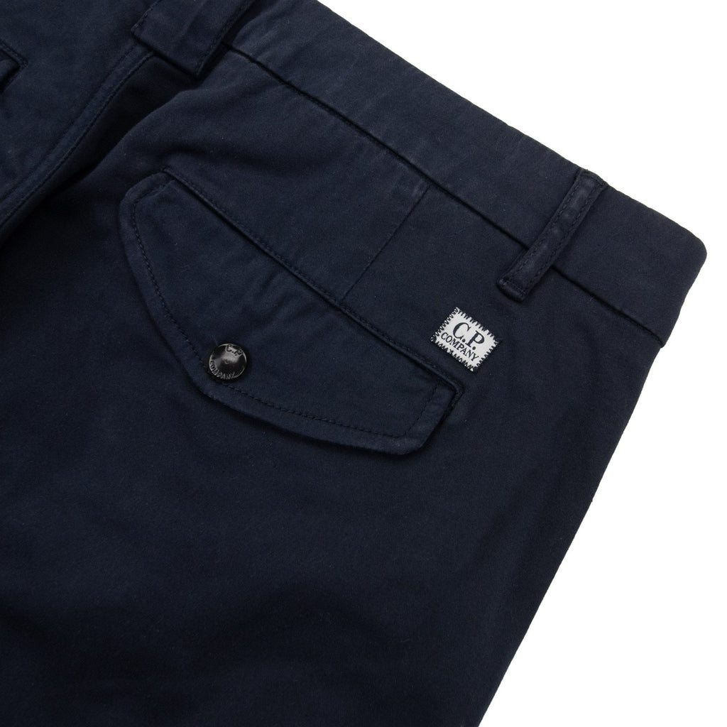 Cp Company Stretch Garment-dyed Utility Cargo Pants Navy 888