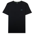 Hugo Boss Regular-fit T-shirt With Contrast Logo Black 011