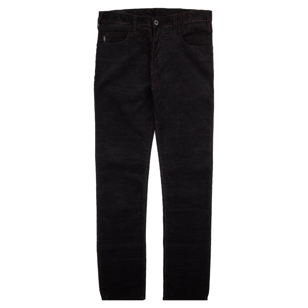 Armani Jeans J45 Velvet Slim Fit Jeans Nero 0205