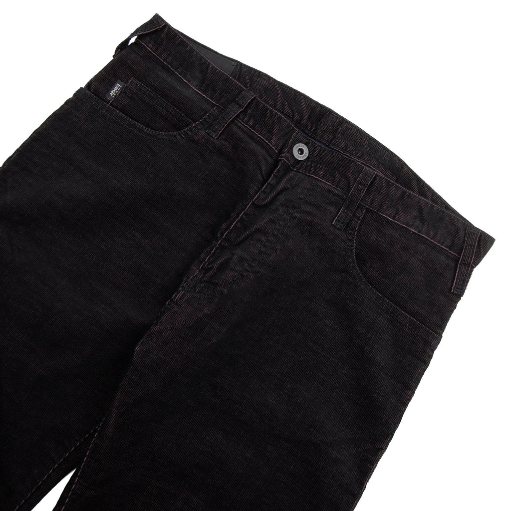 Armani Jeans J45 Velvet Slim Fit Jeans Nero 0205