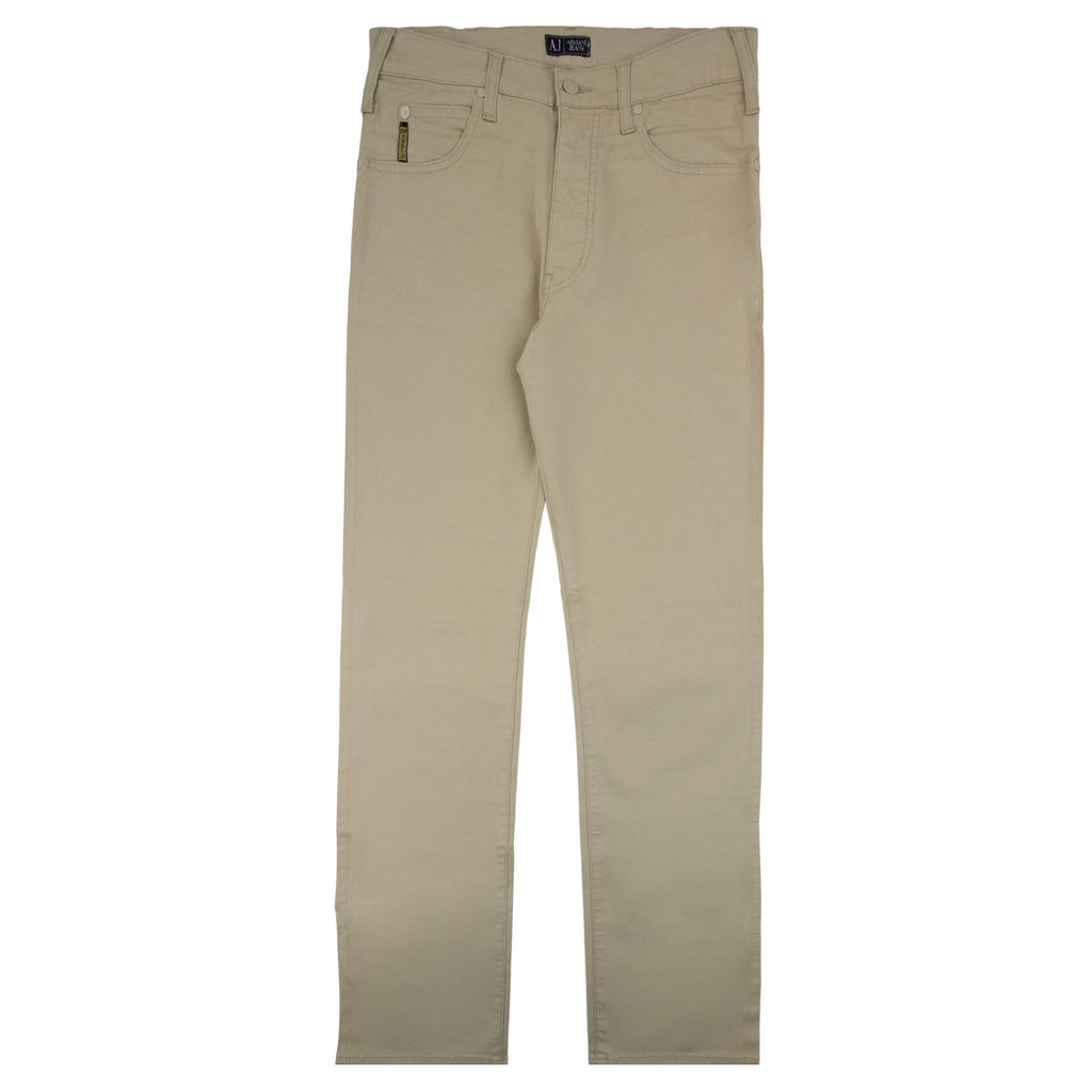 Armani Jeans J31 Classic Straight Leg Jeans Sughero