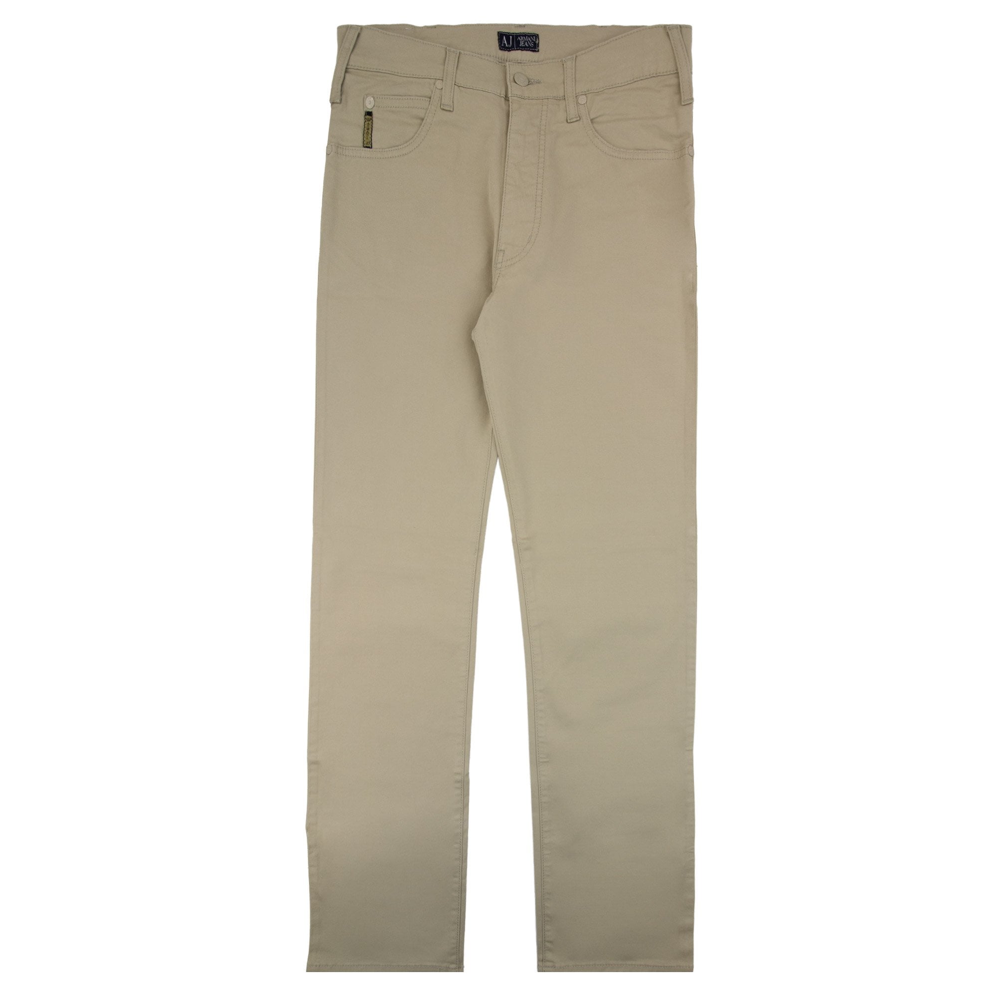 Armani Jeans J31 Classic Straight Leg Jeans Sughero