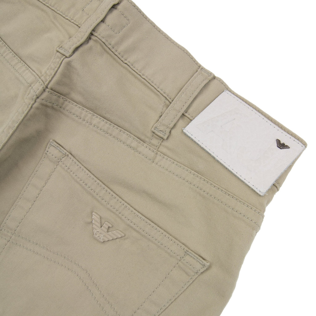 Armani Jeans J31 Classic Straight Leg Jeans Sughero