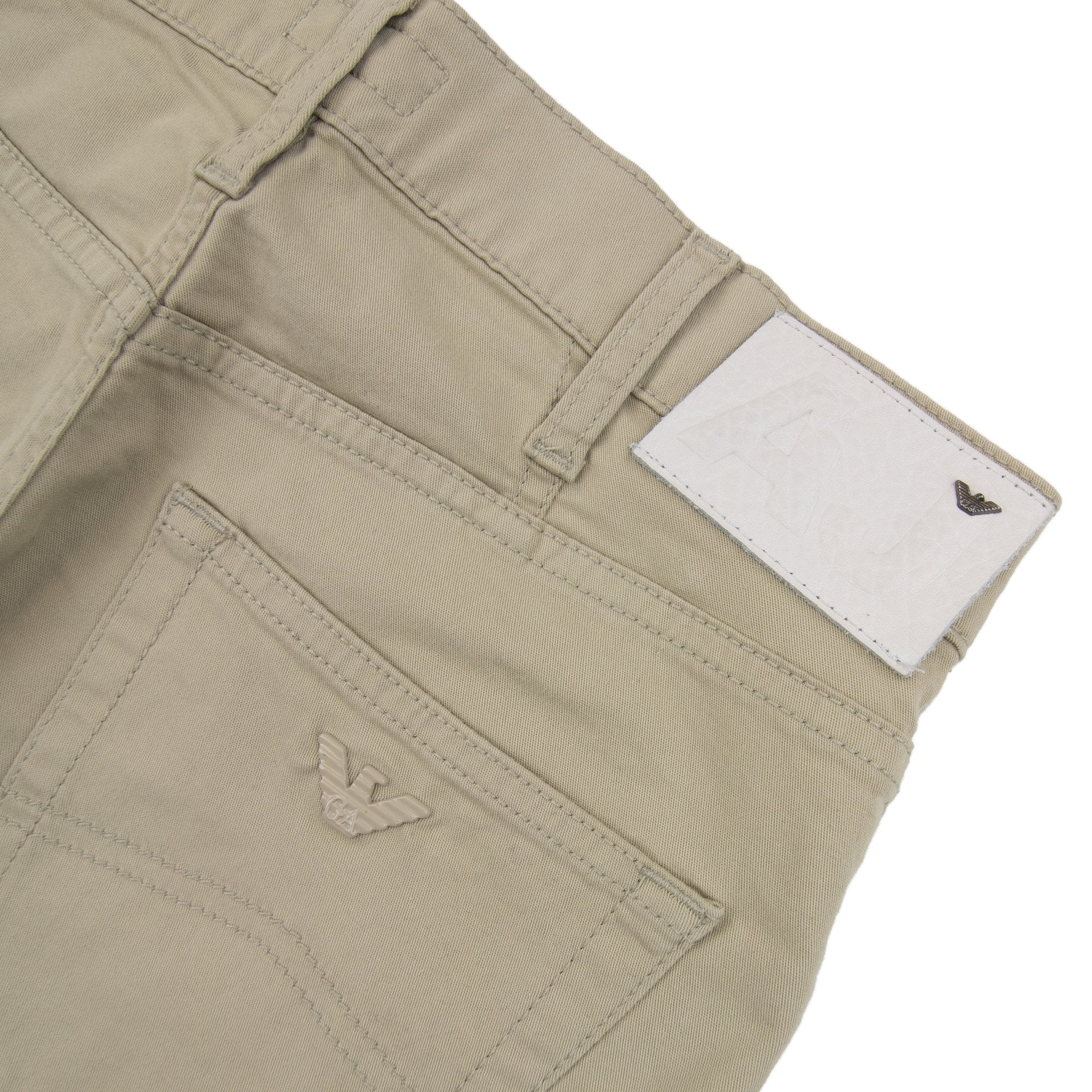 Armani Jeans J31 Classic Straight Leg Jeans Sughero