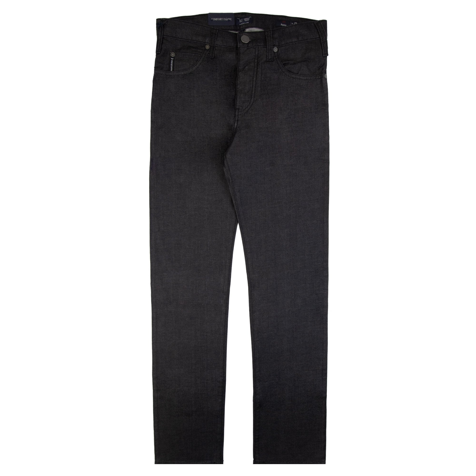 Armani Jeans J21 Comfort Fabric Regular Fit Jeans Nero