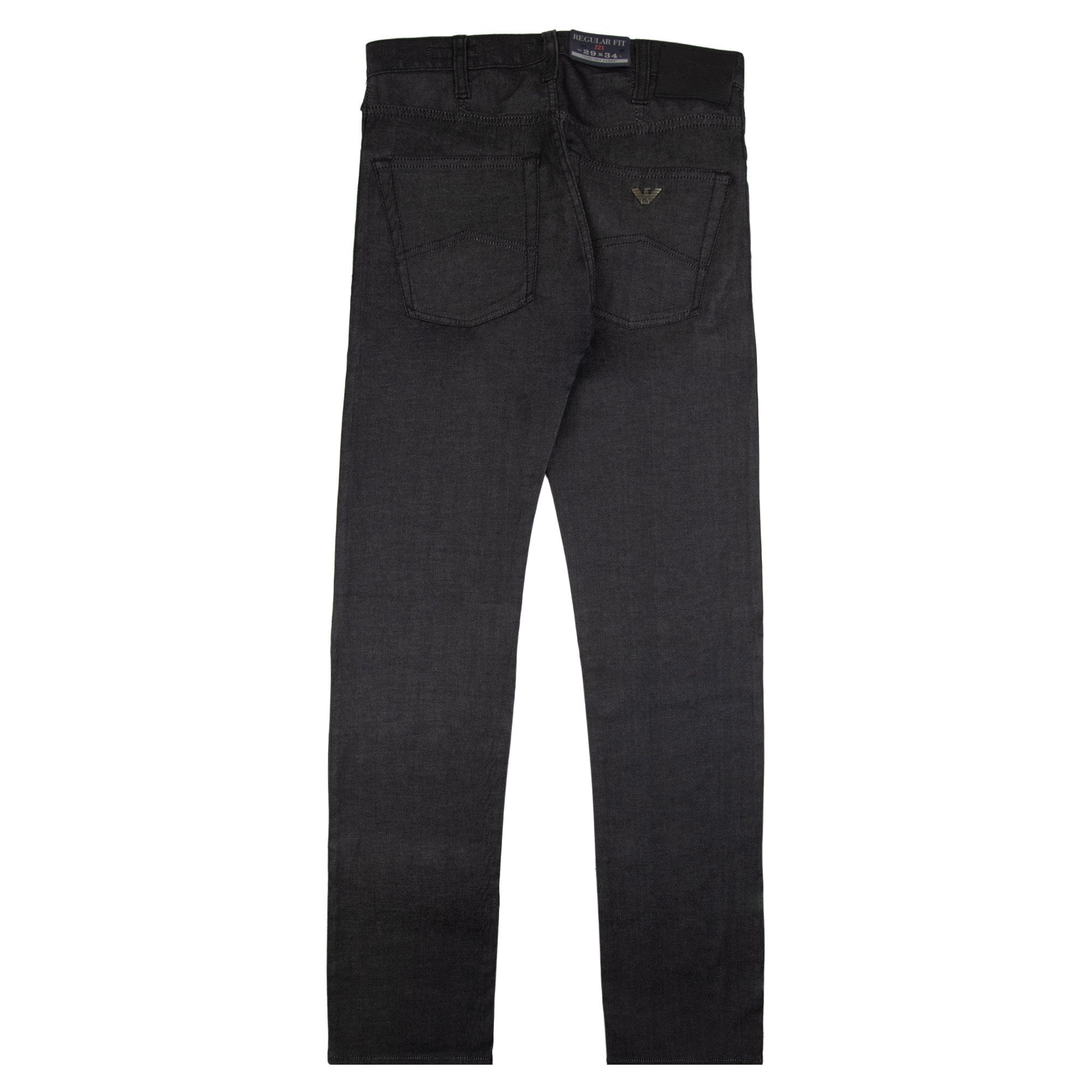 Armani Jeans J21 Comfort Fabric Regular Fit Jeans Nero