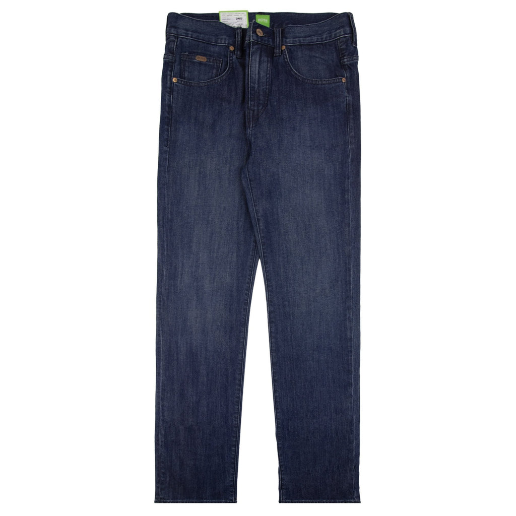 Hugo Boss C Kansas Straight Leg Jean Navy 413