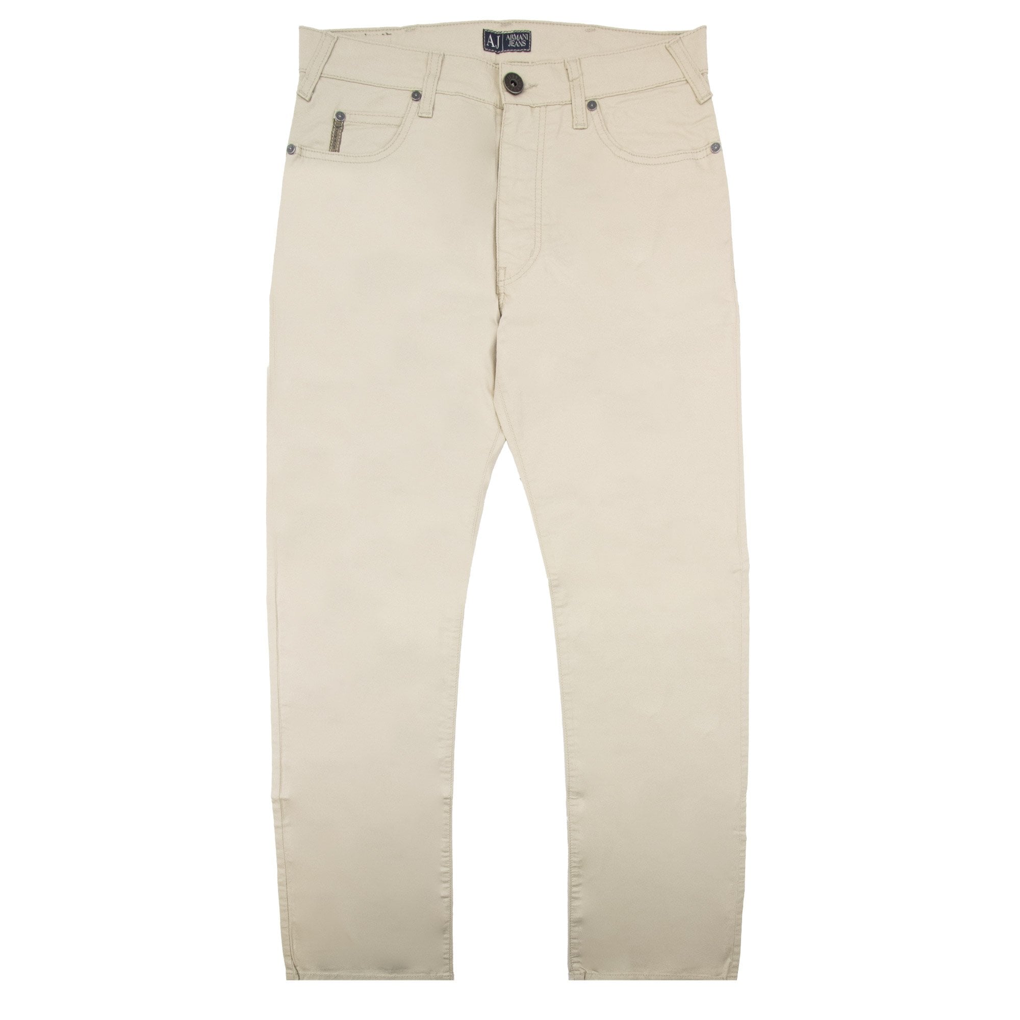 Armani Jeans J31 Classic Straight Leg Jeans Cartone