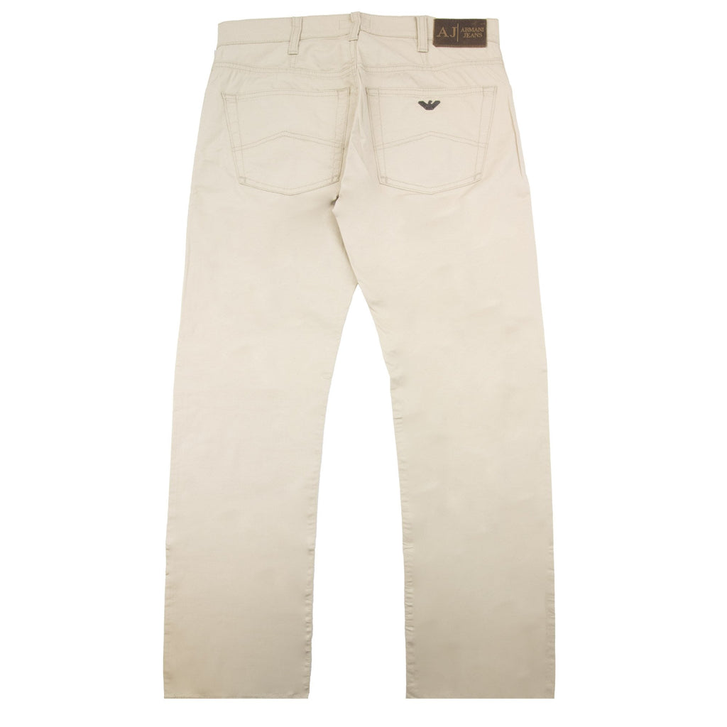 Armani Jeans J31 Classic Straight Leg Jeans Cartone