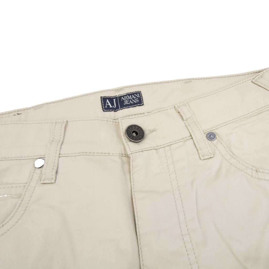 Armani Jeans J31 Classic Straight Leg Jeans Cartone