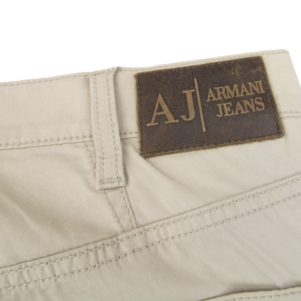 Armani Jeans J31 Classic Straight Leg Jeans Cartone