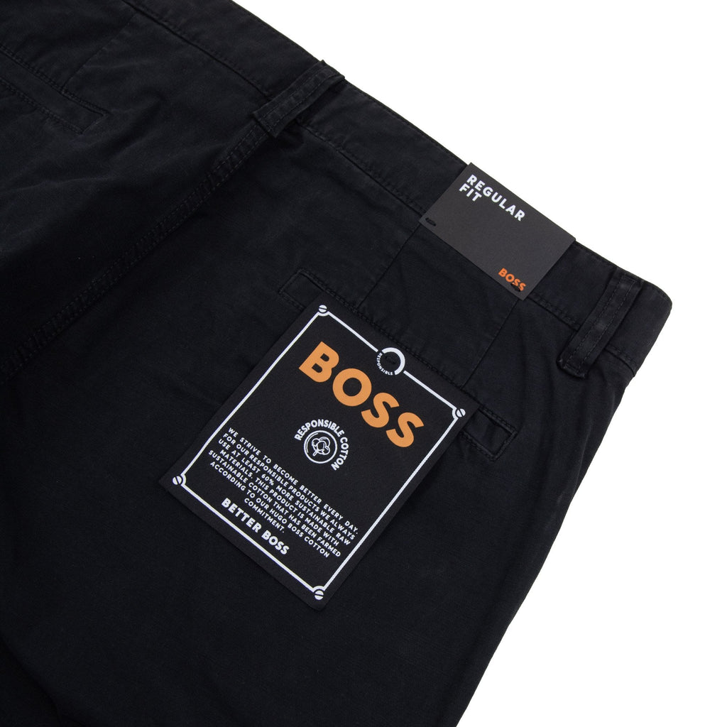 Hugo Boss Sisla 5 Logo Patch Stretch Cargo Pants Black 001