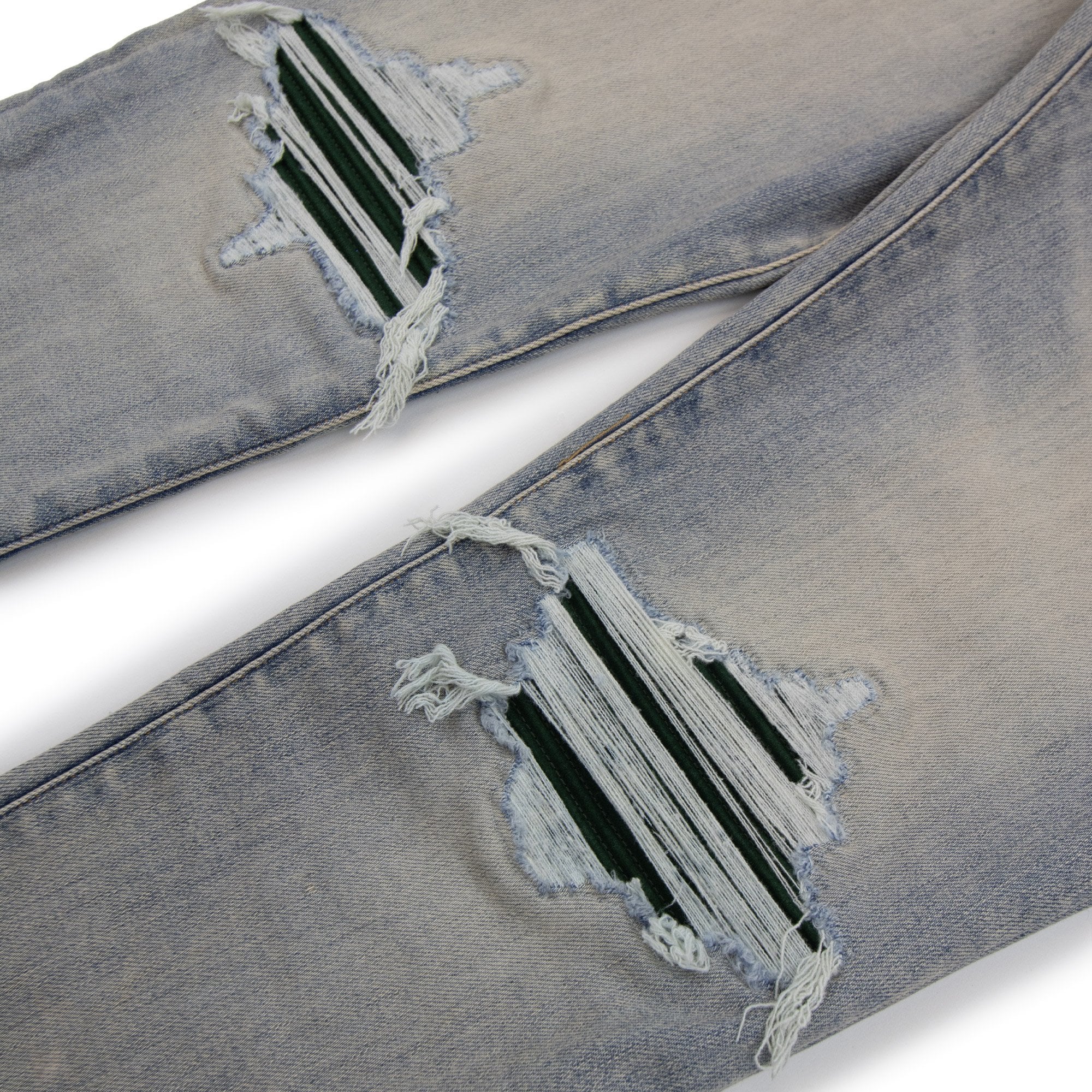 Amiri Suede Mx1 Jean Antique Indigo