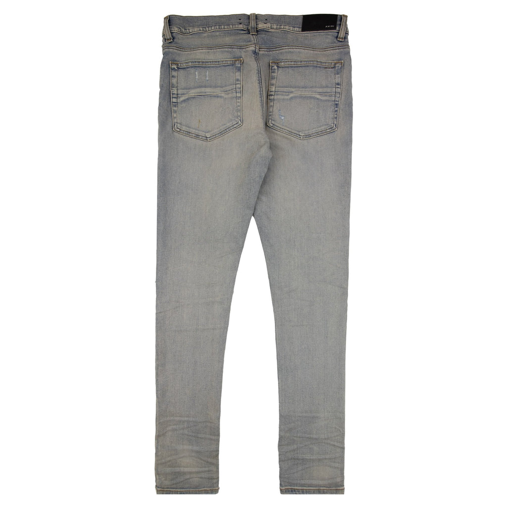 Amiri Suede Mx1 Jean Antique Indigo