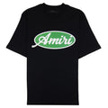 Amiri Oval Logo T Shirt Black