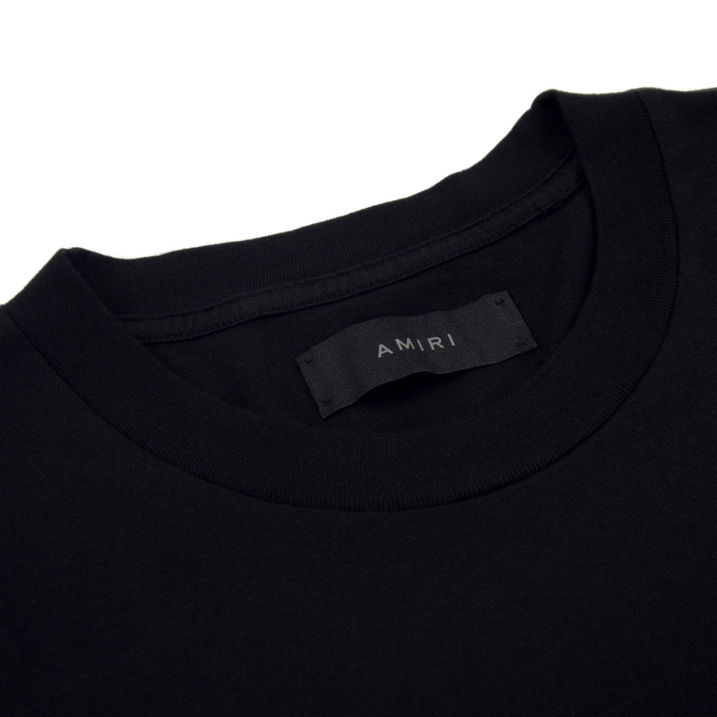 Amiri Oval Logo T Shirt Black