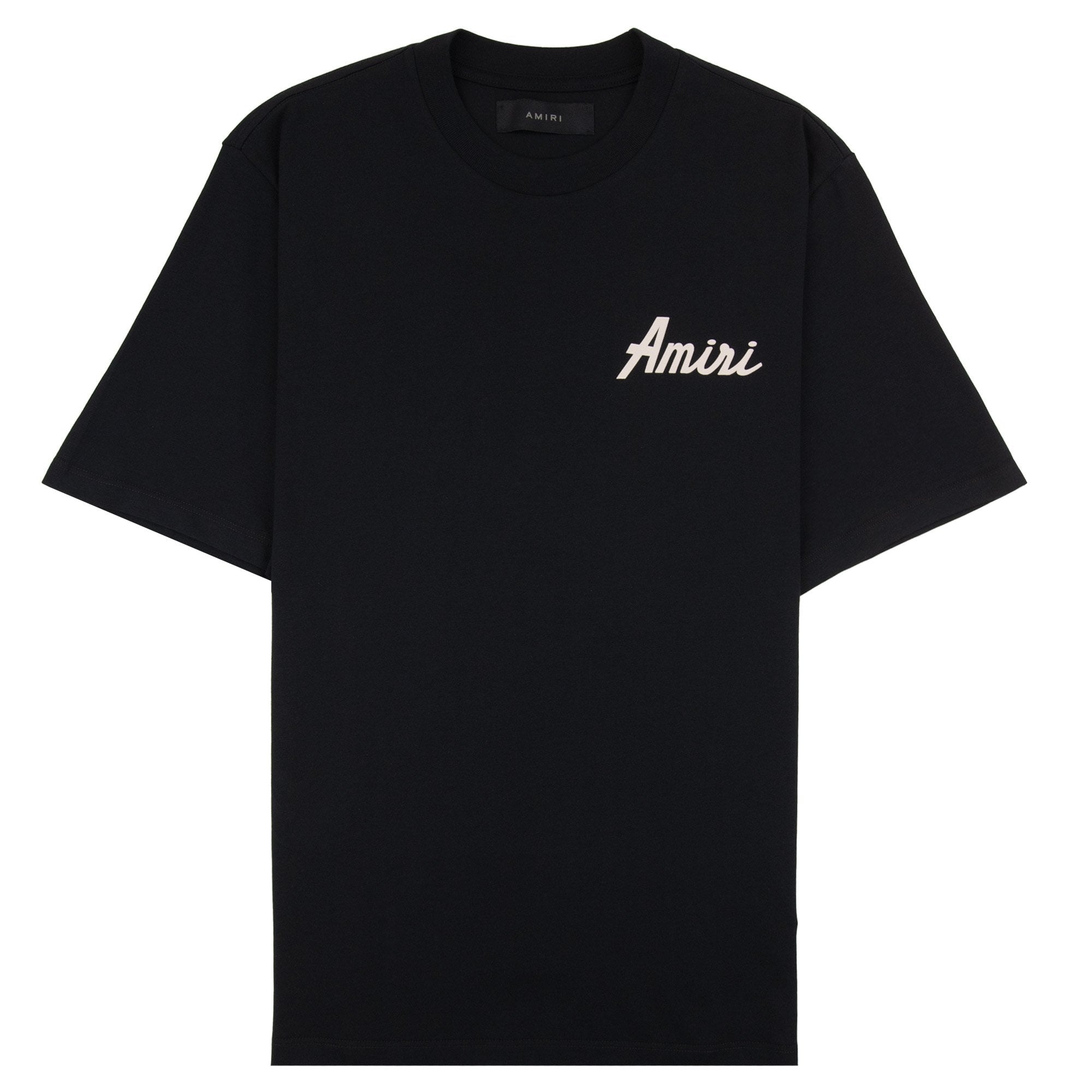 Amiri City Logo T Shirt Black