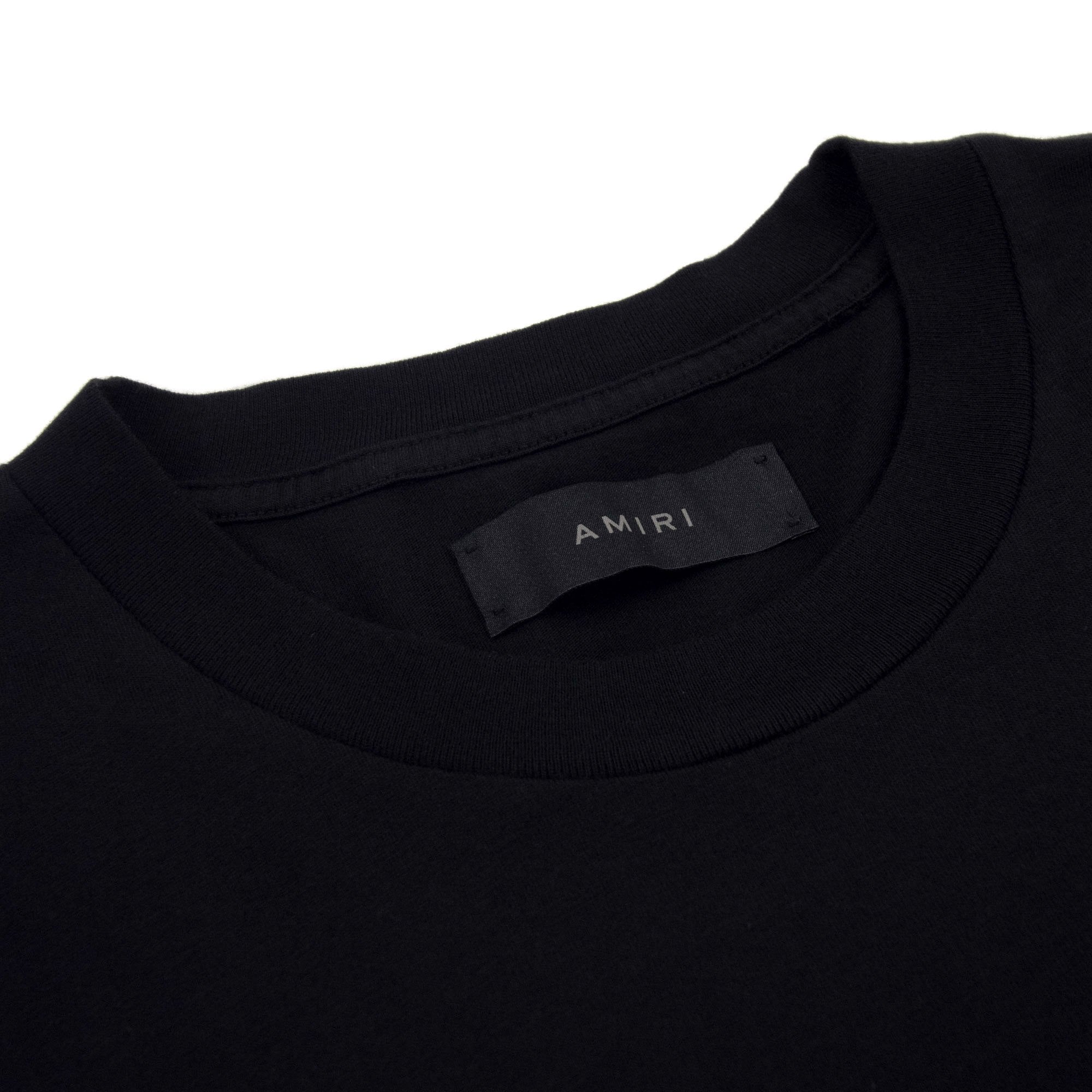Amiri City Logo T Shirt Black