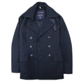 Armani Jeans Double Breast Overcoat Navy