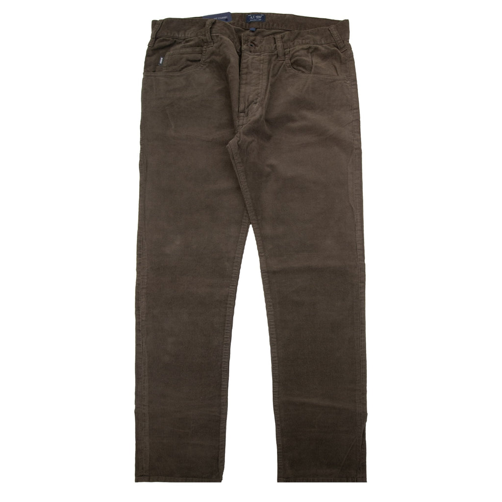 Armani Jeans J45 Slim Fit Comfort Fabric Jeans Marrone Brown