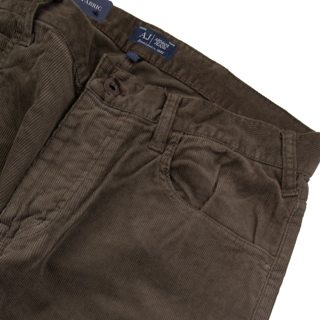 Armani Jeans J45 Slim Fit Comfort Fabric Jeans Marrone Brown