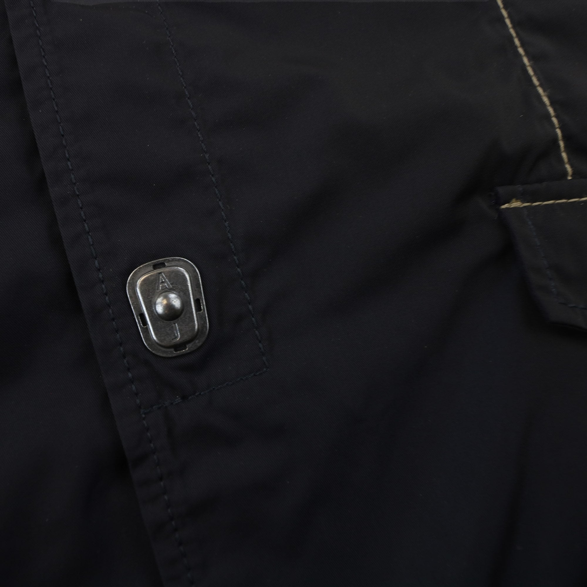 Armani Jeans Nylon Blazer Jacket Black