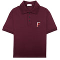 Ferragamo Cotton Polo Shirt Oxblood
