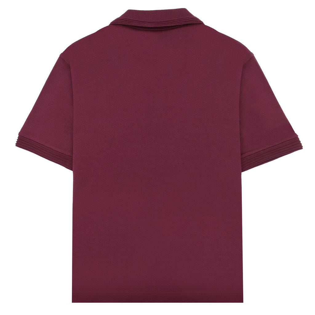 Ferragamo Cotton Polo Shirt Oxblood