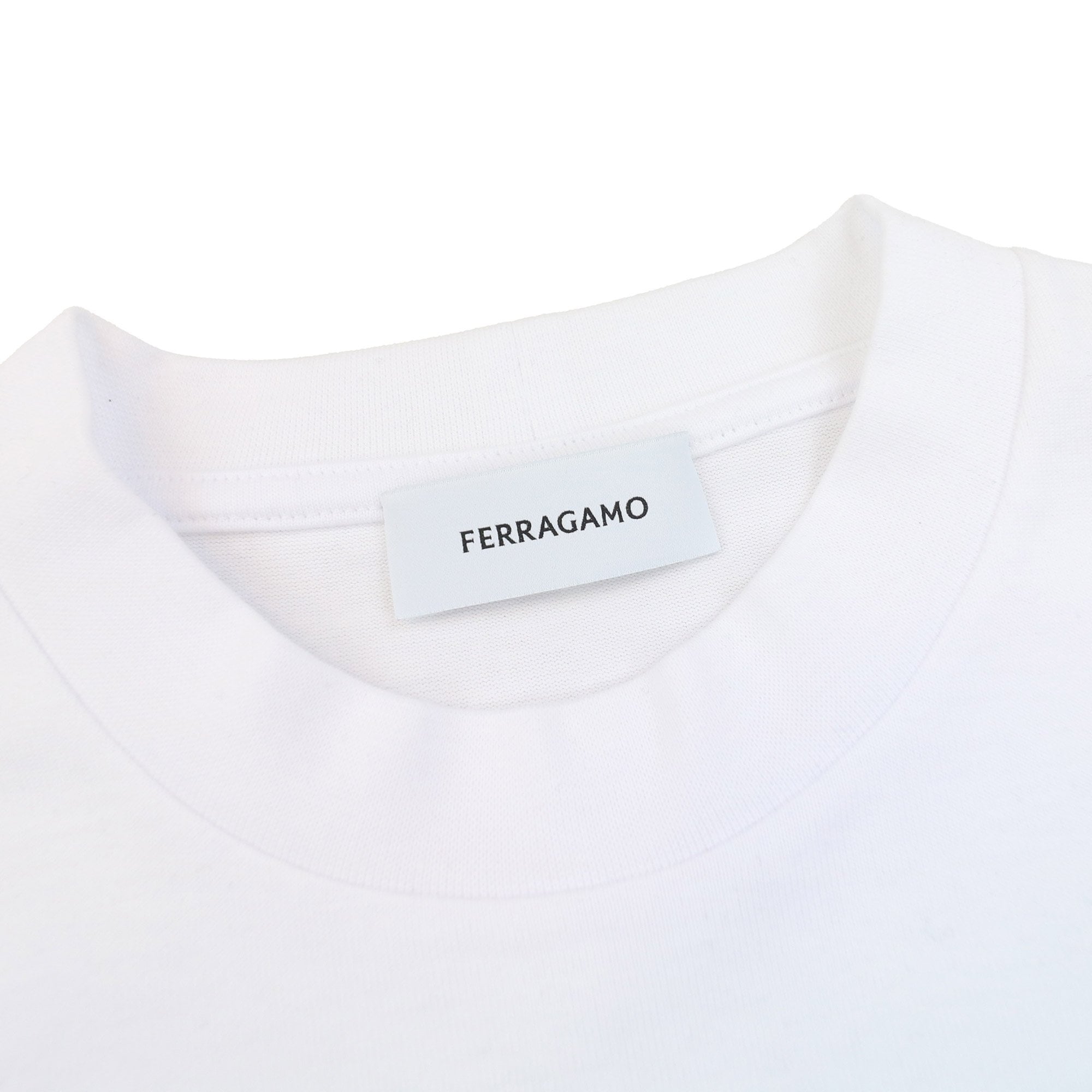 Ferragamo Signature T-shirt White