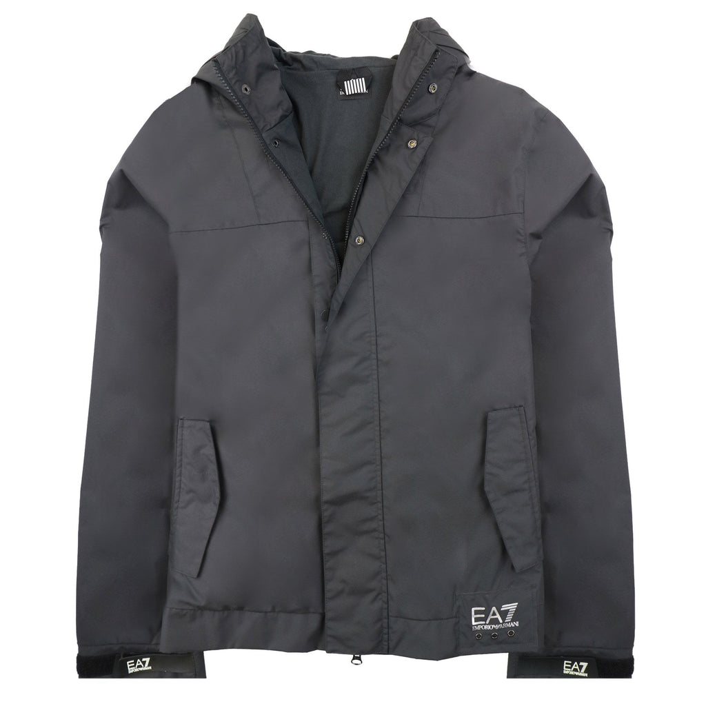 Ea7 Sailing Auckland Windbreaker Jacket Medium Grey