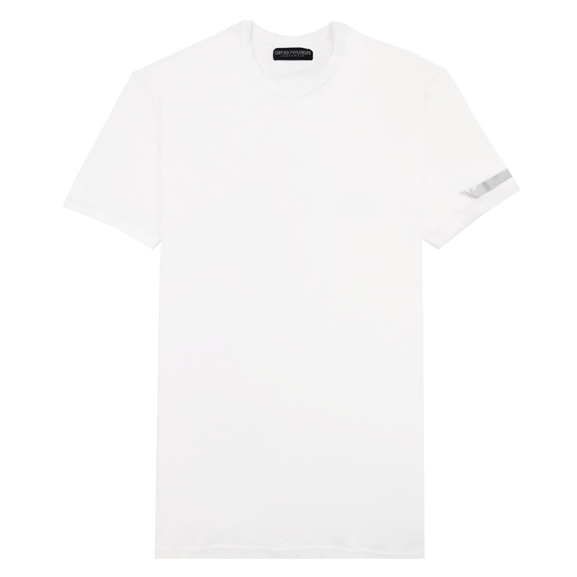 Emporio Armani Arm Tape Logo S/s T Shirt White