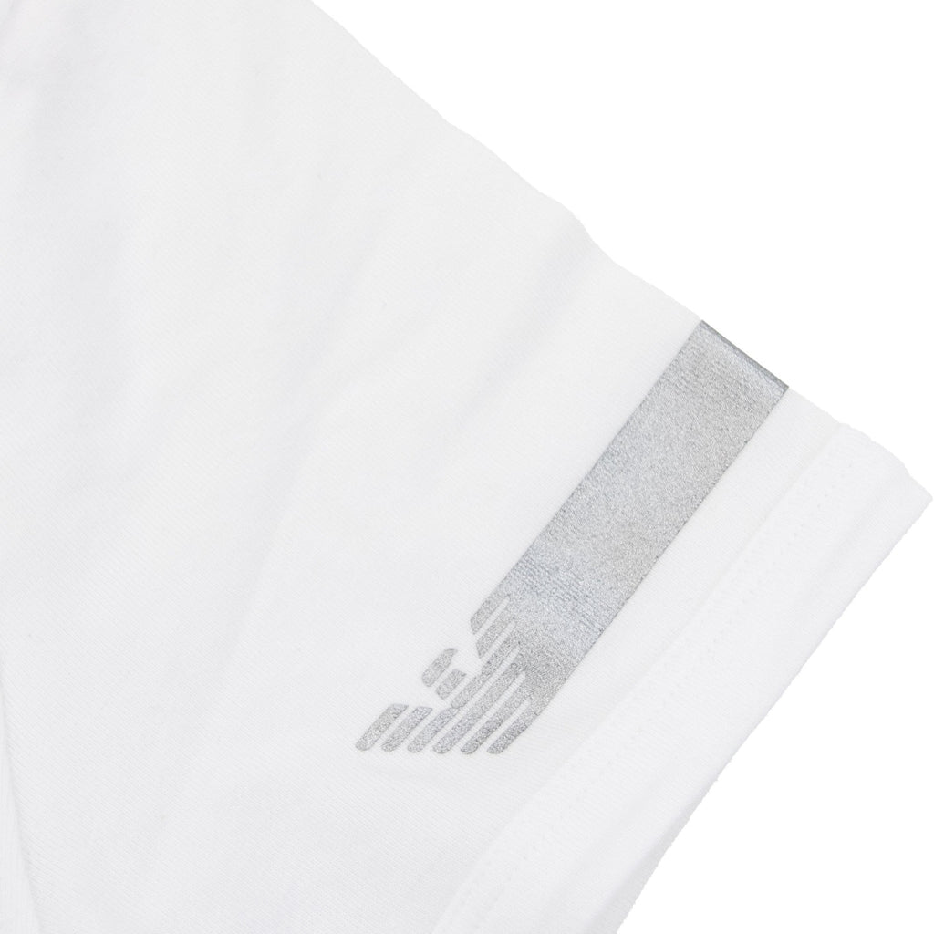 Emporio Armani Arm Tape Logo S/s T Shirt White