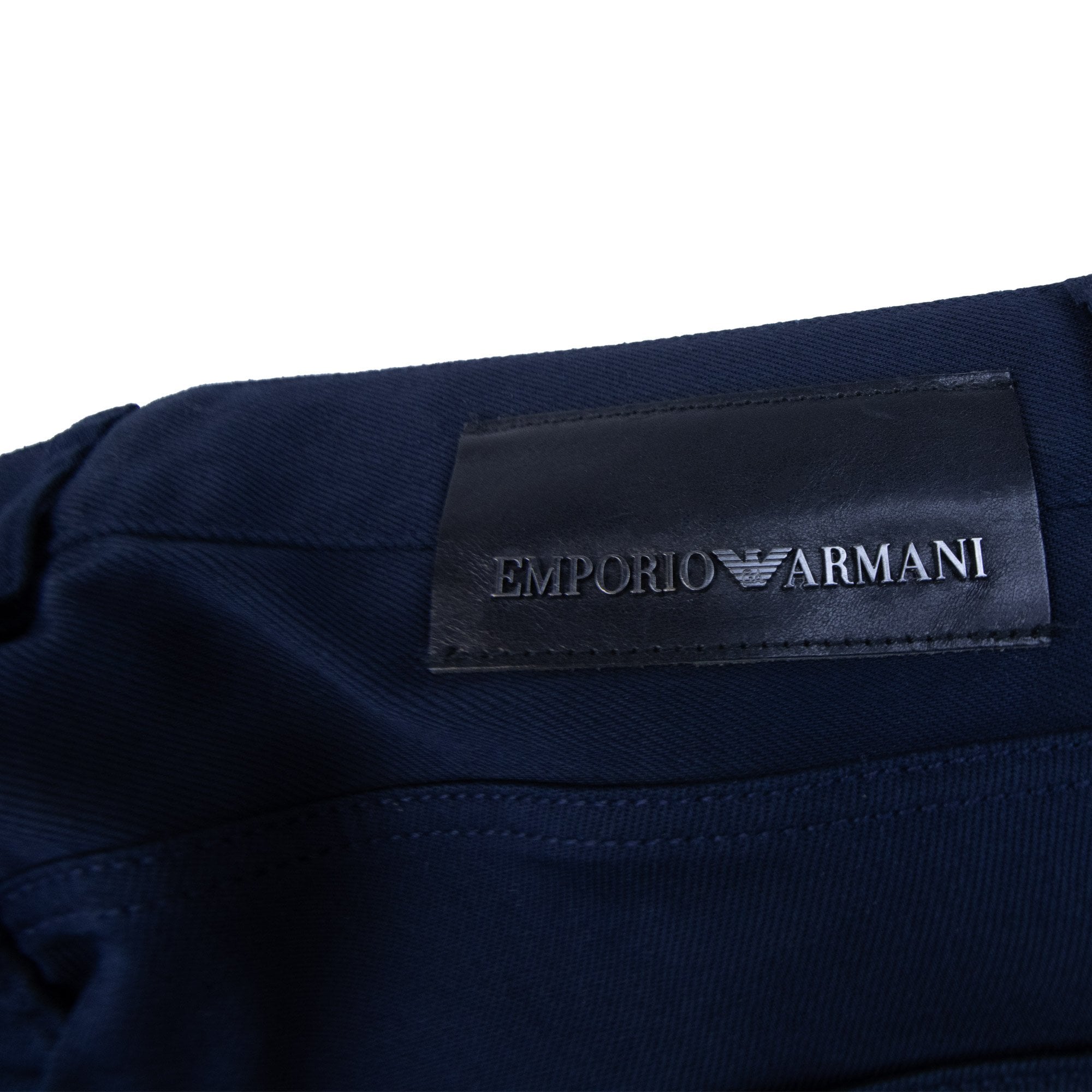 Emporio Armani Reg Fit Denim Navy