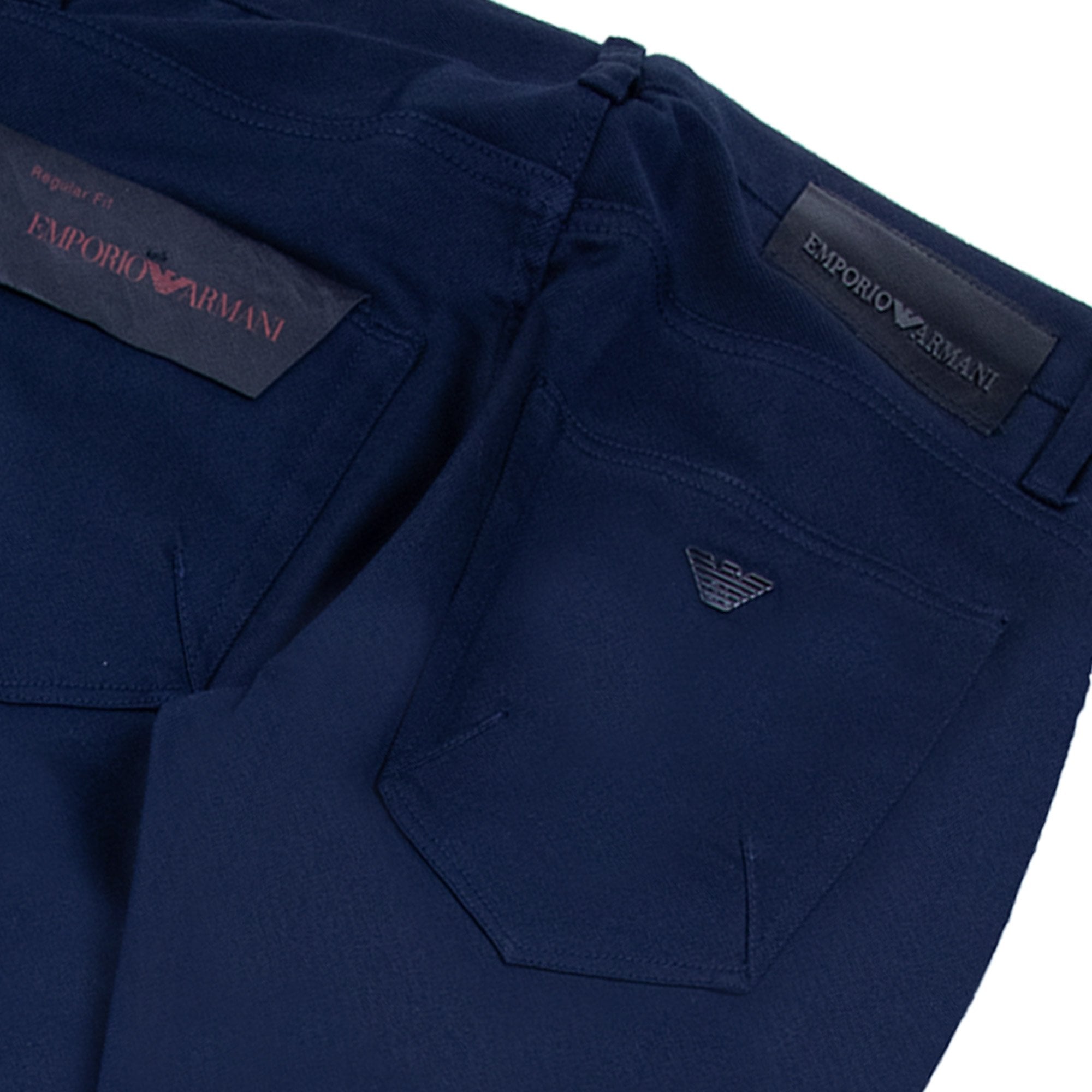 Emporio Armani Reg Fit Denim Navy