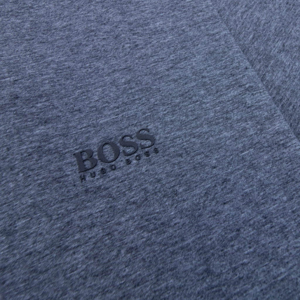 Hugo Boss Tee Chest Logo Tshirt Marl Grey