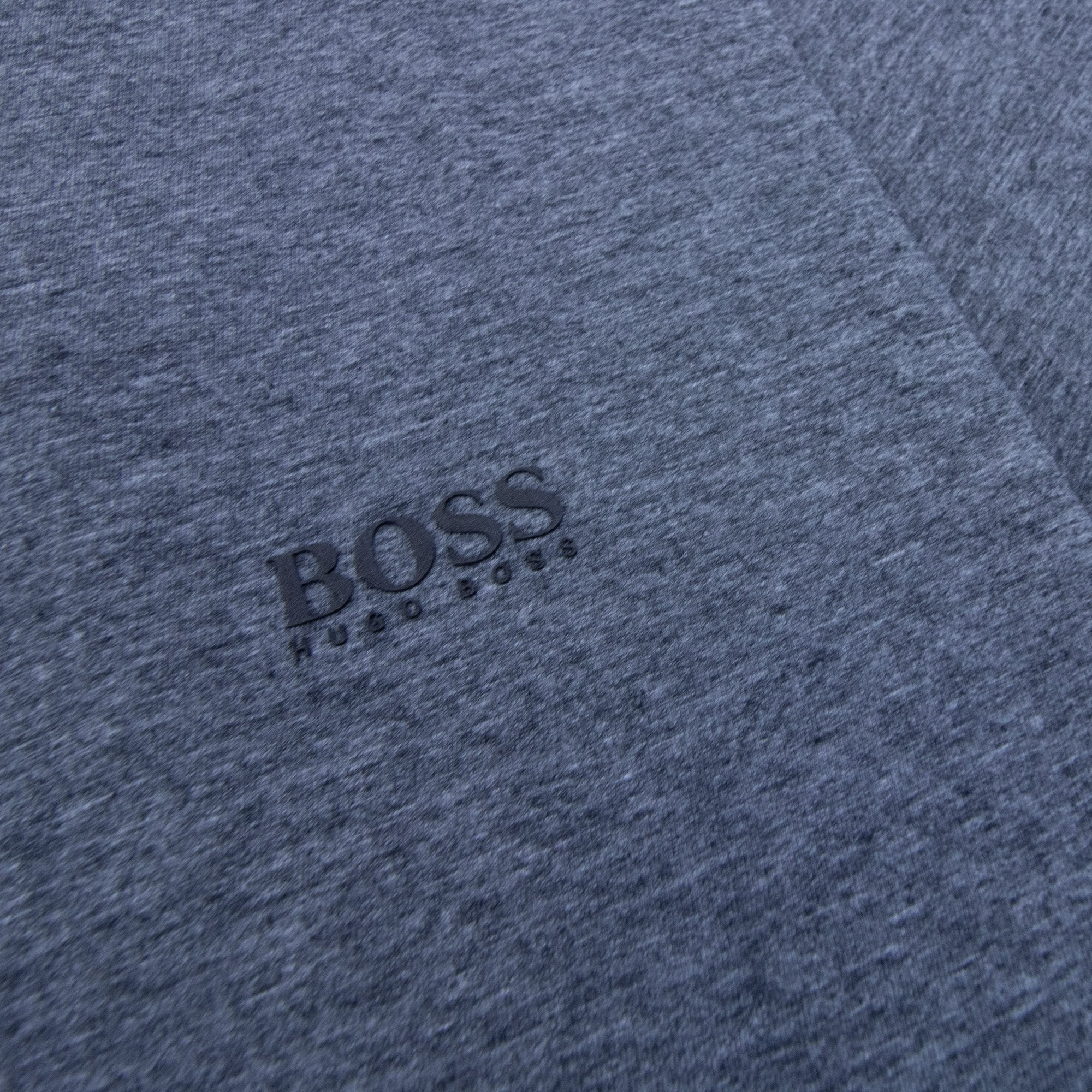 Hugo Boss Tee Chest Logo Tshirt Marl Grey