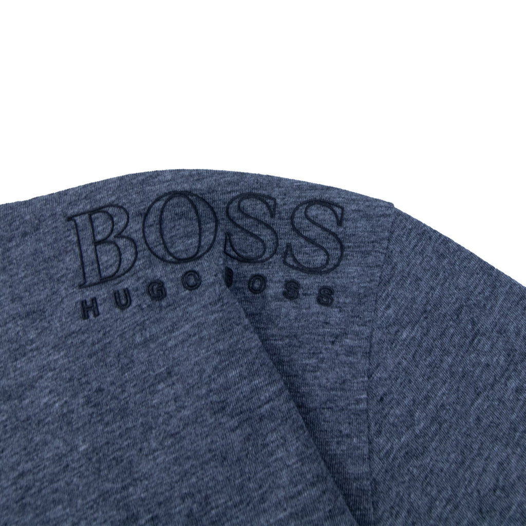 Hugo Boss Tee Chest Logo Tshirt Marl Grey