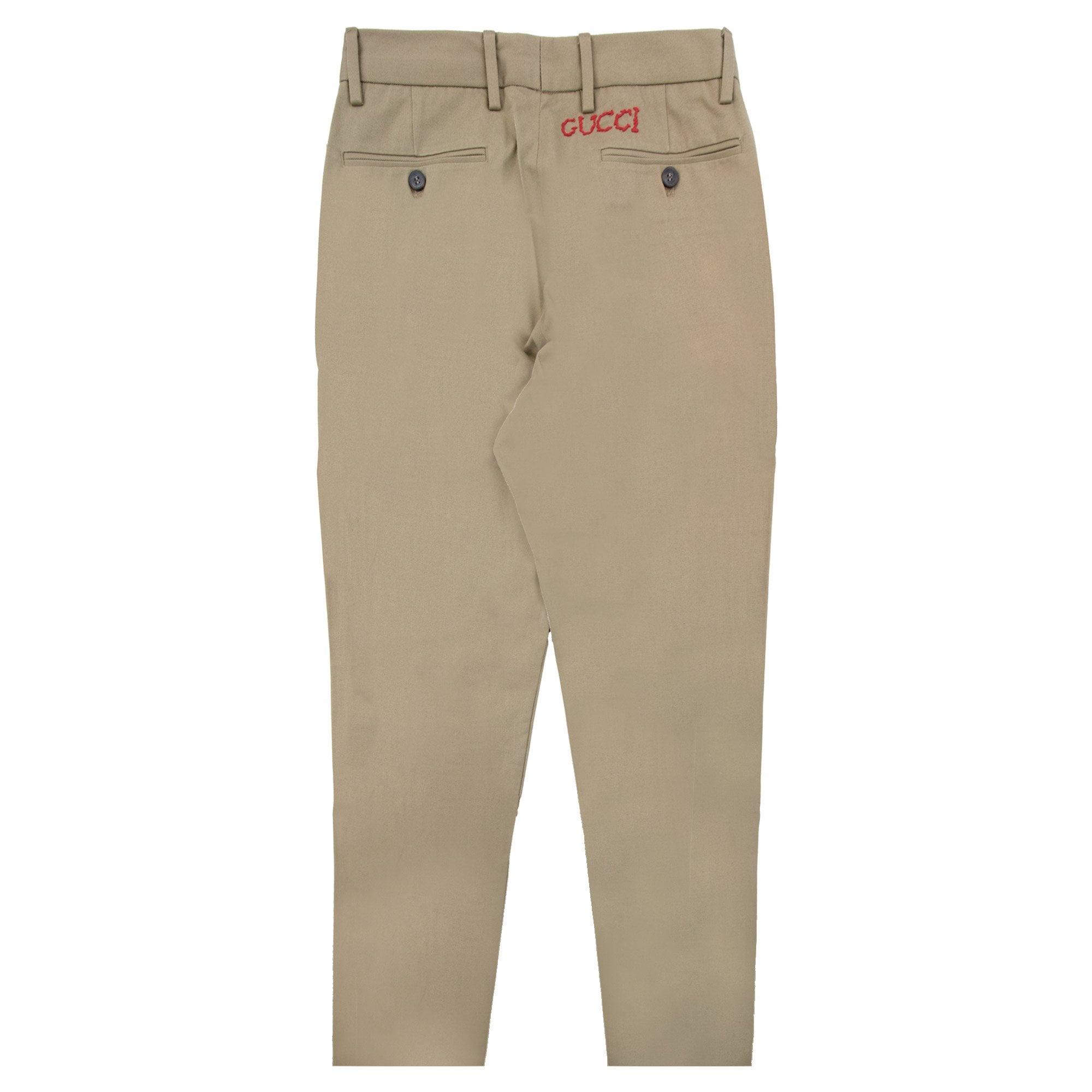 Gucci Back Logo Regular Chino Beige