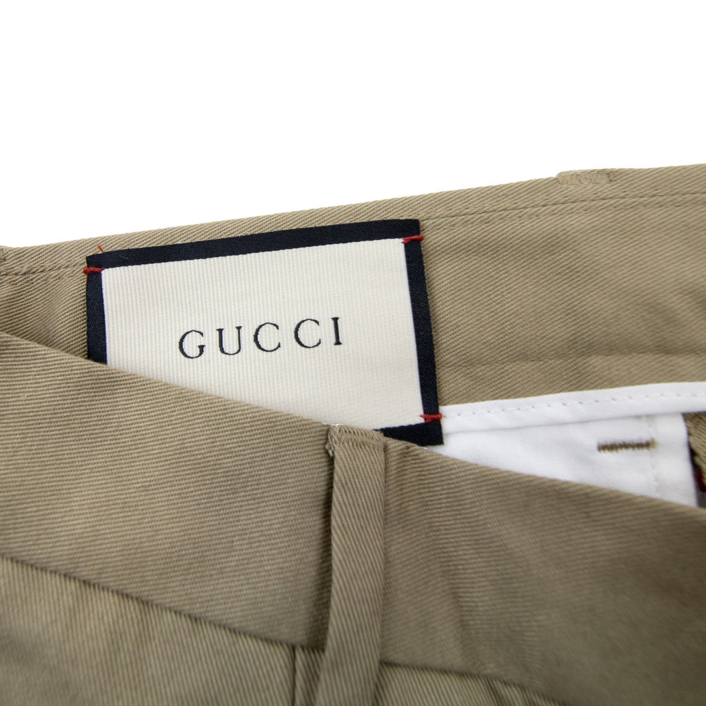 Gucci Back Logo Regular Chino Beige