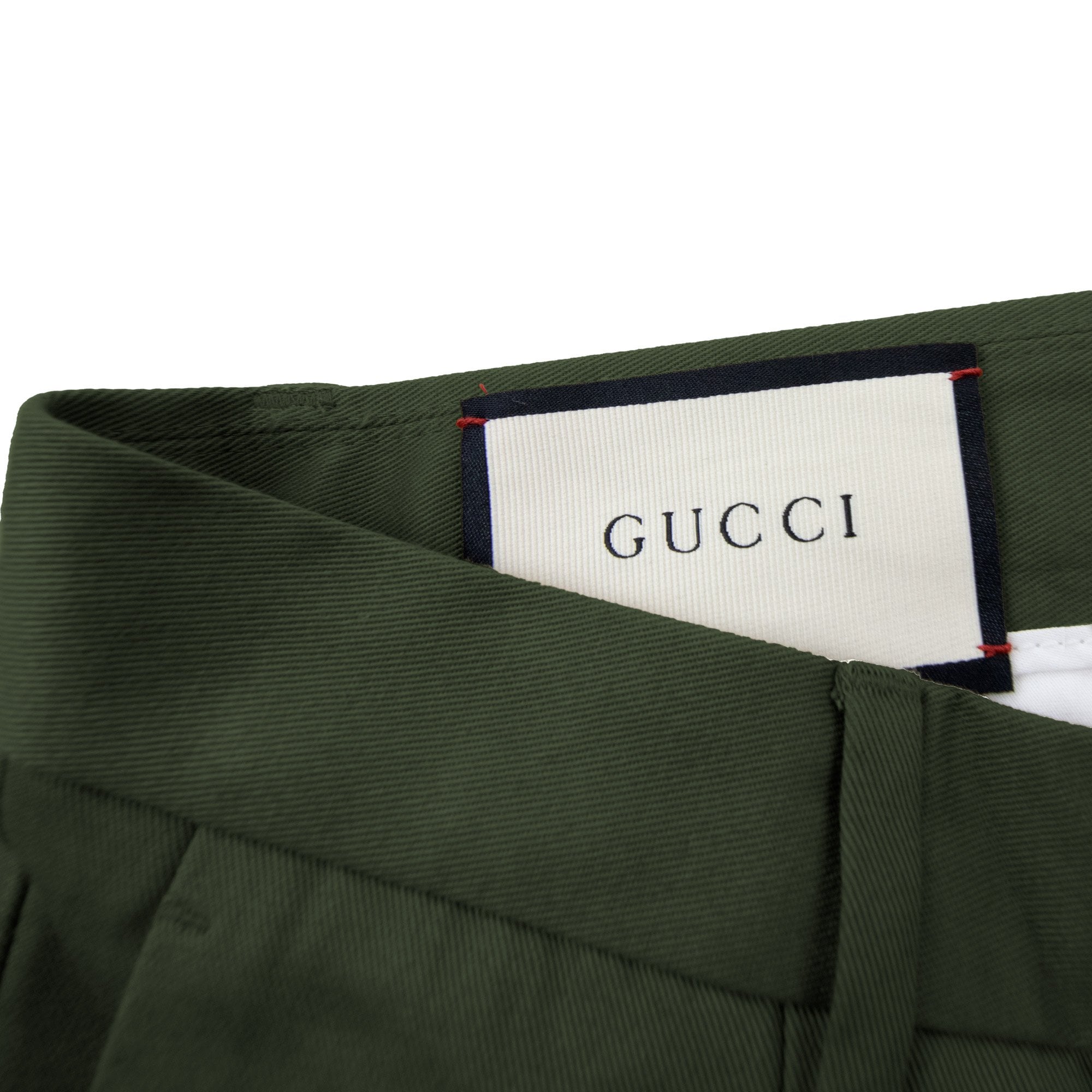Gucci Back Logo Regular Chino Khaki