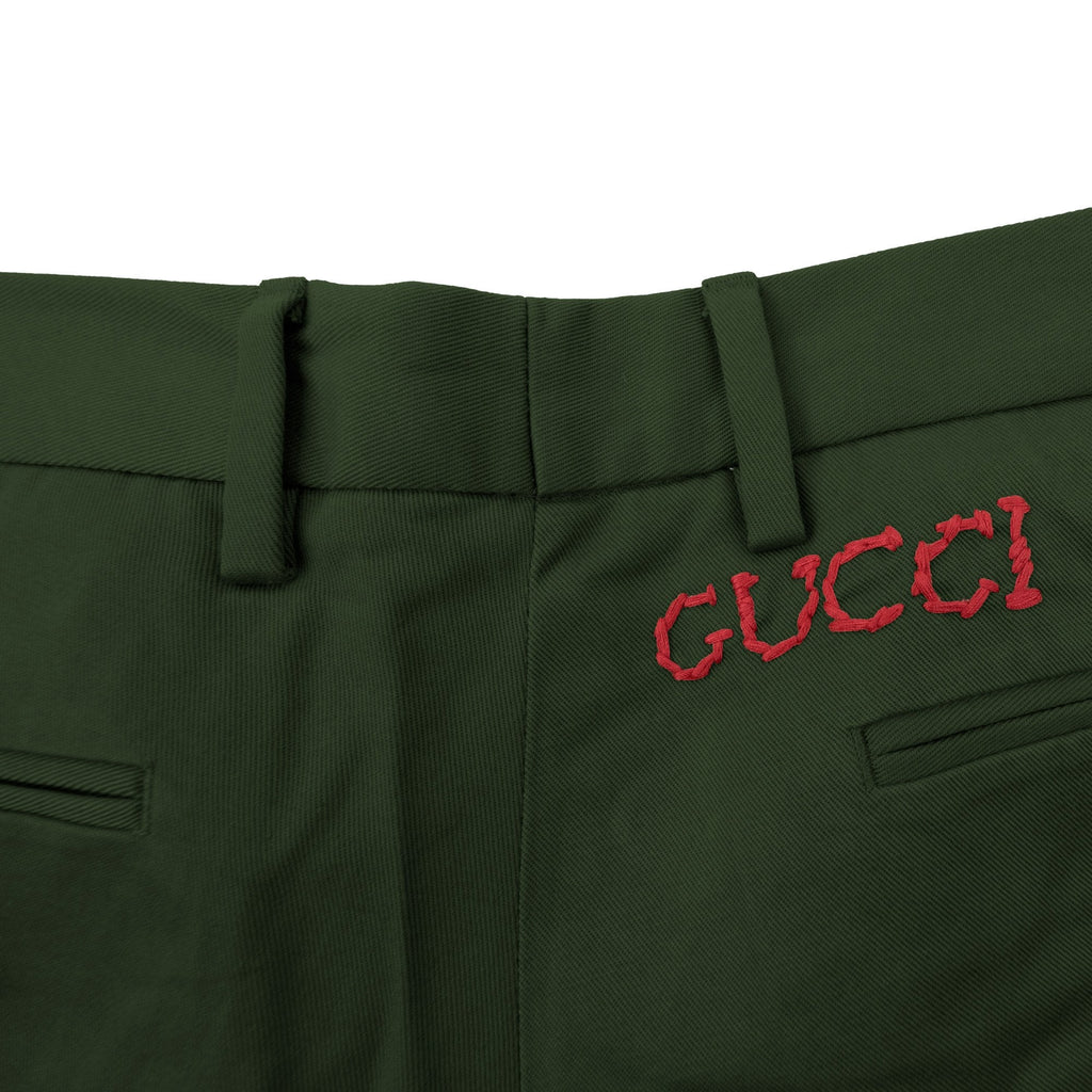 Gucci Back Logo Regular Chino Khaki